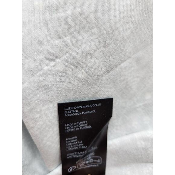 NWT Maeve Long-Sleeve Square-Neck Drop-Waist Mini Dress Sz XL #8H502 - Picture 11 of 11